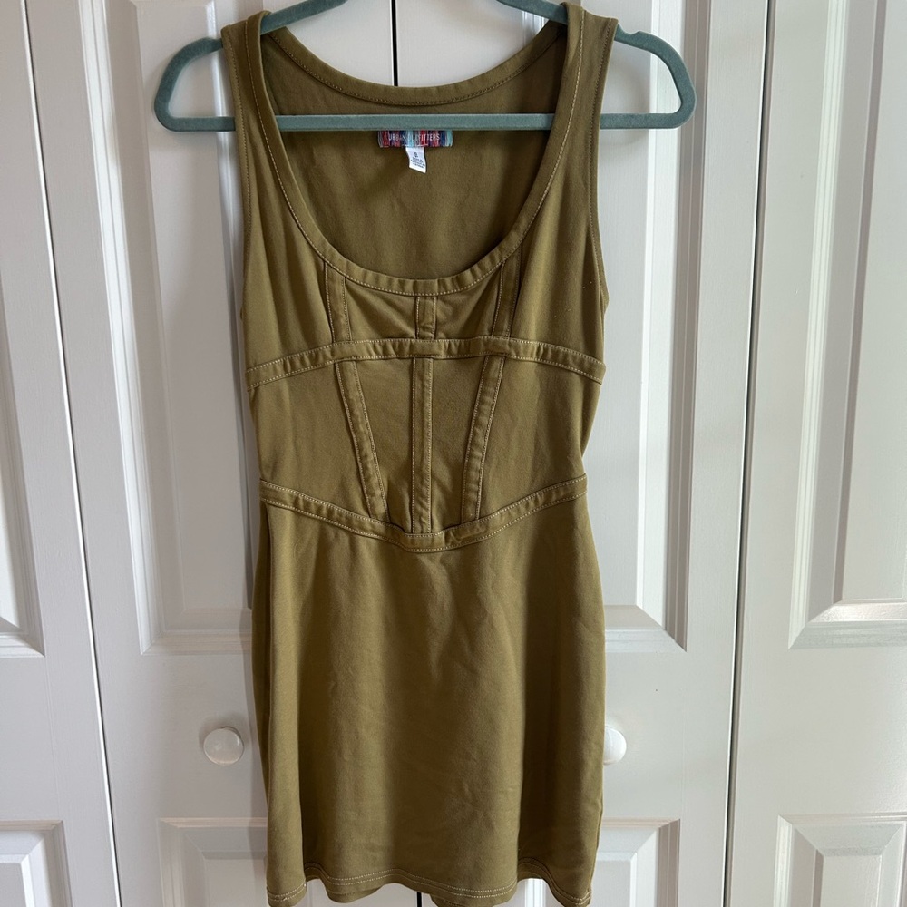 Urban Outfitters Olive Mini Dress